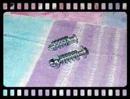 Alternative handbrake shoes mounting details